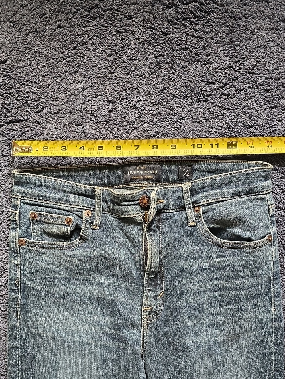 Lucky Brand Women's Washed Blue Skinny Jeans